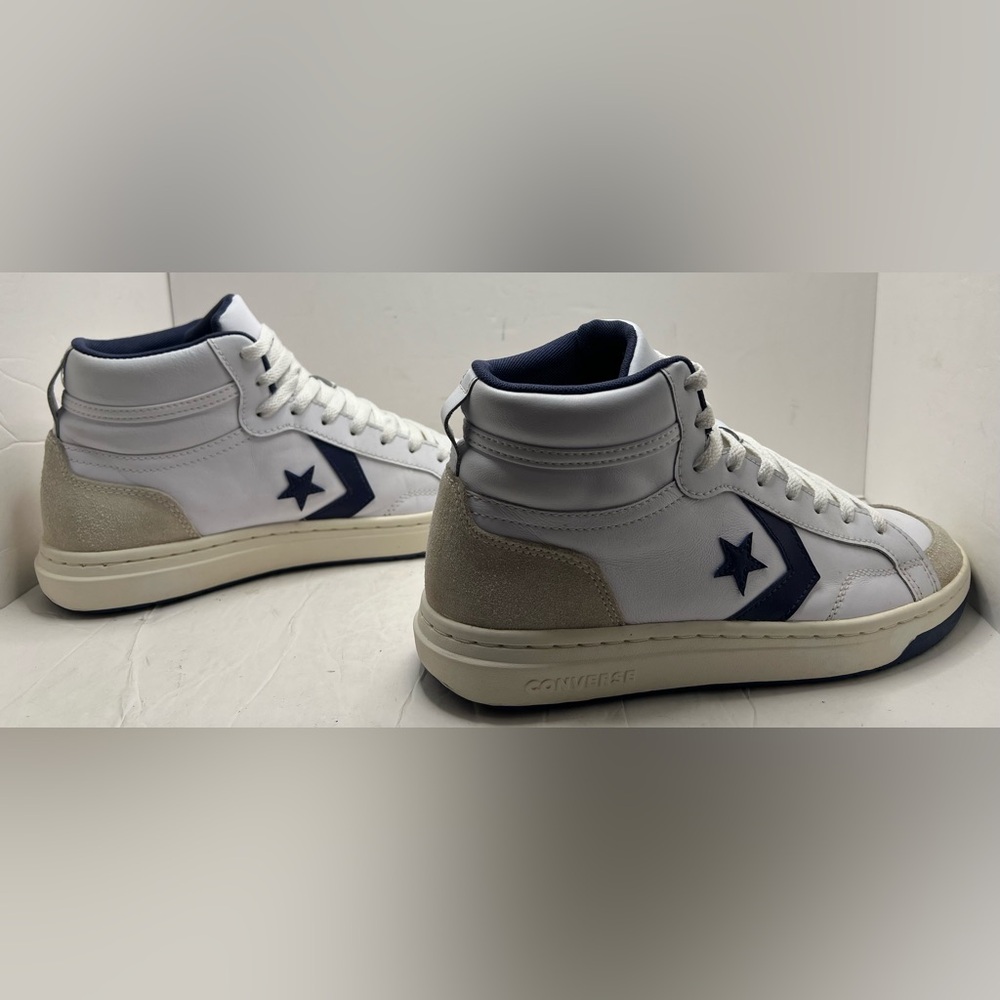 Converse Pro Blaze Classic Mid Top White/Enchanted Waters Size 9.5 A07099c